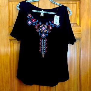 Roper Womens Cold shoulder blouse